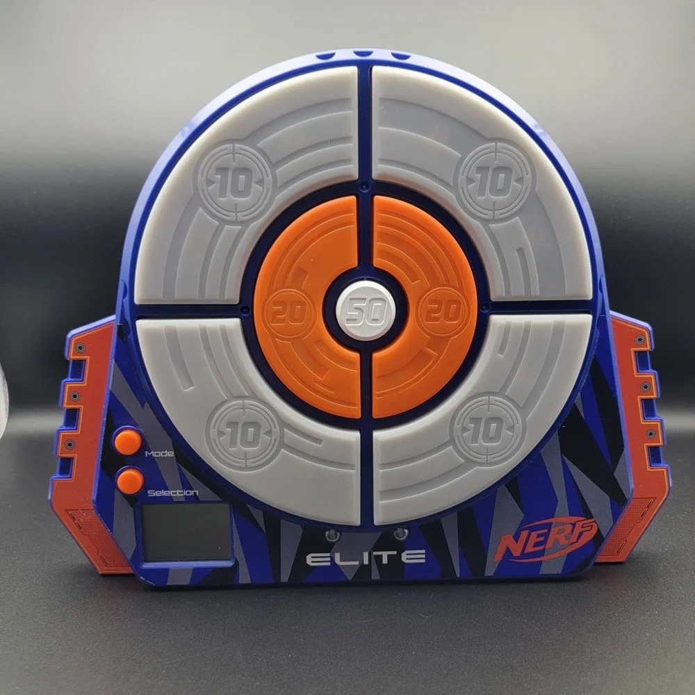 Nerf - Elite Digital Target - lights and sound electronic Tested 100% Working